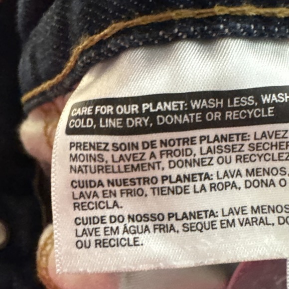 Levi's 559 Mens Jeans Size 36X30 Dark Wash Straight Cotton 5 Pocket‎ Red Tag - Picture 5 of 7